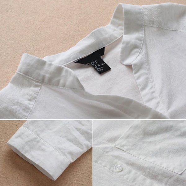 Veelzijdige dames blouse met knopen, perfect als casual zomertop. Comfortabele pasvorm, modieuze kleding.