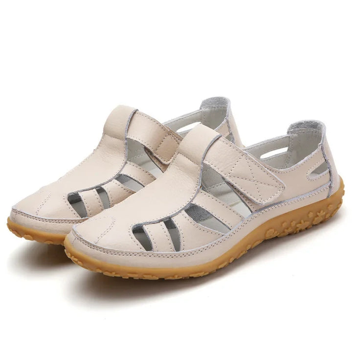 Ideale dames sandalen voor de zomer: anti-slip zool en orthopedisch voetbed voor dagelijks comfort.