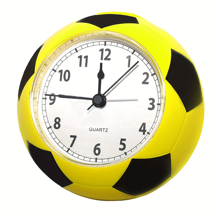 Voetbal wekker met geluid; brengt een sportieve sfeer in elke slaapkamer.
