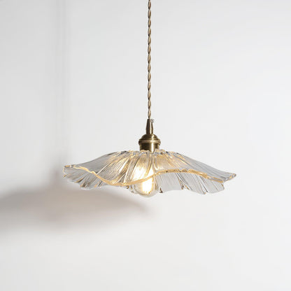 Hanglamp Glas Bloem - Retro Design Verlichting