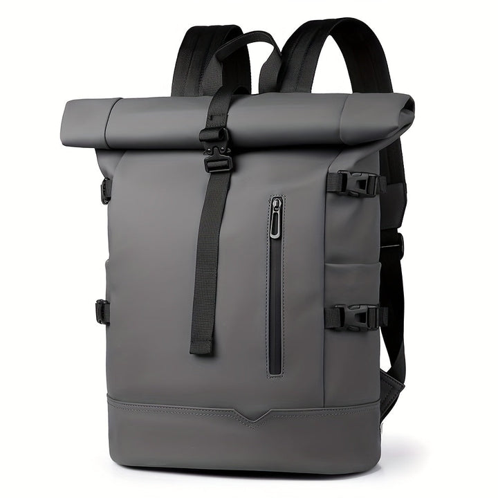 Elegante waterdichte heren laptoprugzak, perfect voor forenzen, studenten en zakenreizen.