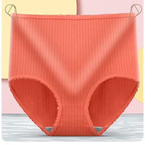 Set van 3 lekvrije dames onderbroeken. Herbruikbaar en absorberend periode ondergoed voor comfort.