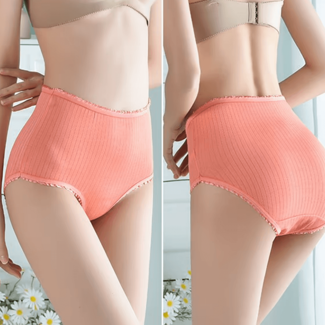 Dames lekvrij ondergoed set (3 stuks) voor comfort en zekerheid. Perfect menstruatie ondergoed.