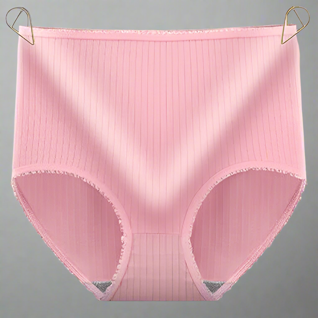 Vrouwen lekvrij ondergoed, set van 5 slips voor onzichtbare bescherming en ultiem comfort.