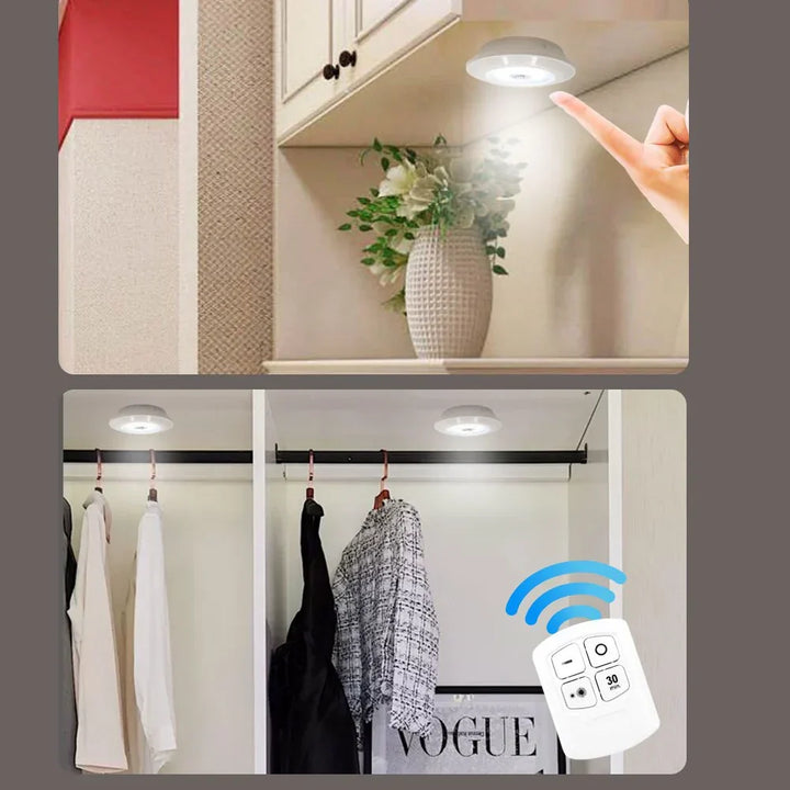 Slimme LED sfeerlamp voor slaapkamer, keuken of woonkamer. Draadloos met handige standby-functie.
