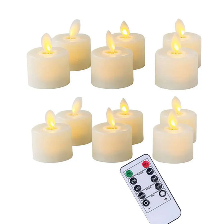 Veelzijdige vlamloze LED kaarsen voor sfeervolle verlichting bij elke gelegenheid; veilig en duurzaam.