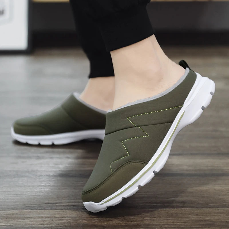 Stijlvolle heren pantoffels, perfect als cadeau voor mannen. Warme en comfortabele huispantoffels in diverse maten.