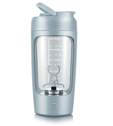 Elektrische zelfmixende proteïne shaker, perfect voor pre-workout of eiwitshakes, eenvoudig schoon te maken.
