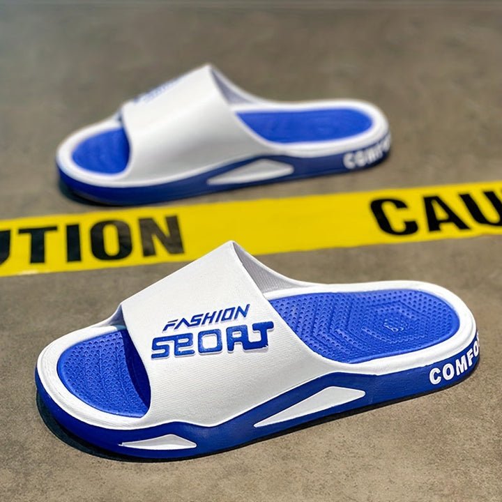 Ergonomische heren strandslippers LEMO, lichtgewicht en comfortabel voor de hele zomer.