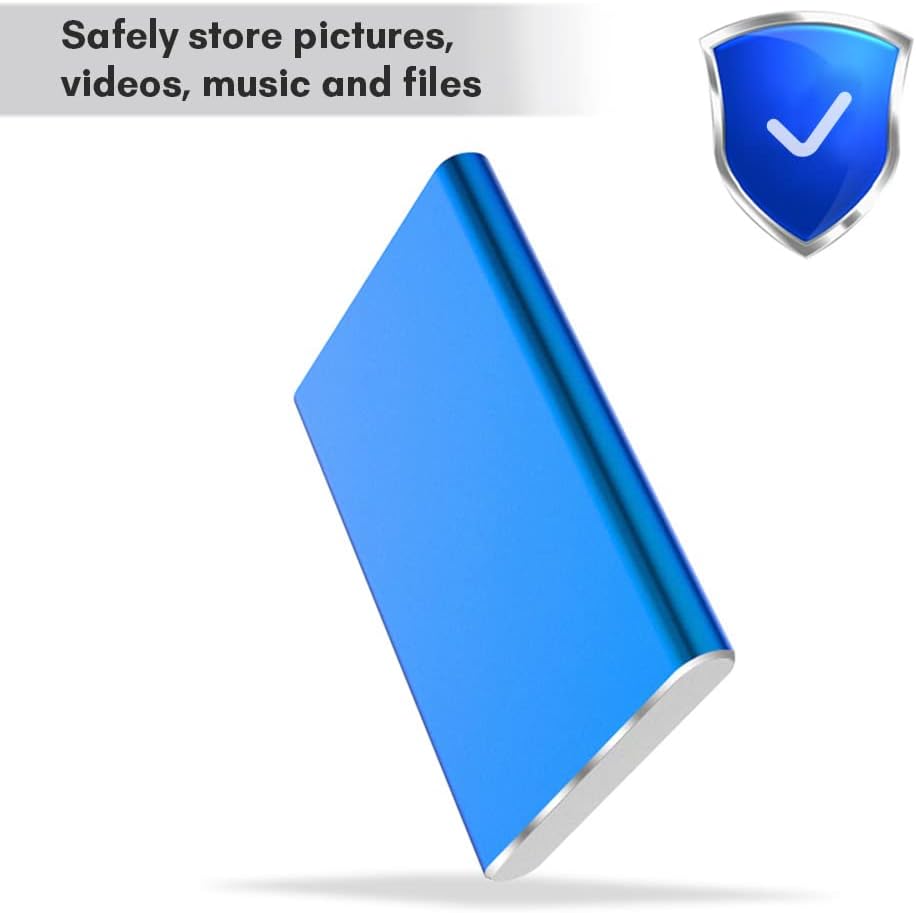 Compacte Dravero externe harde schijf 1TB, ideaal voor snelle back-up via USB 3.0.
