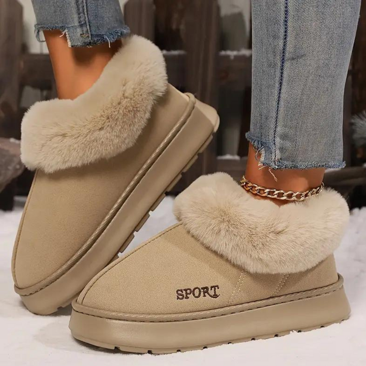 Nova dames pantoffels: zacht, warm en comfortabel. Ideale binnenschoenen voor ontspanning.