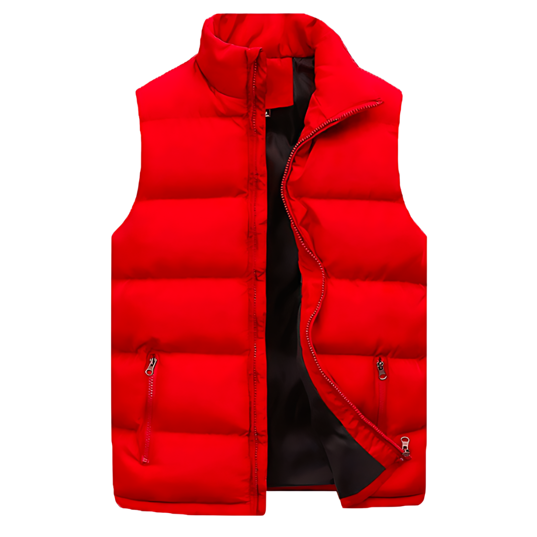 Hoogwaardige heren bodywarmer, duurzame bovenkleding. Ideaal voor zowel winter als overgangsperiodes, met comfort.