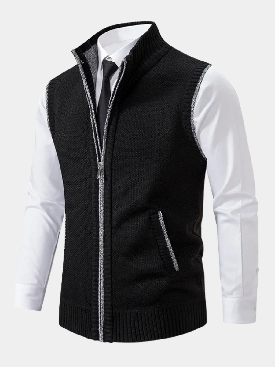 Stijlvol heren vest, professioneel voor zakelijk succes. Perfect voor smart casual en formele kleding.