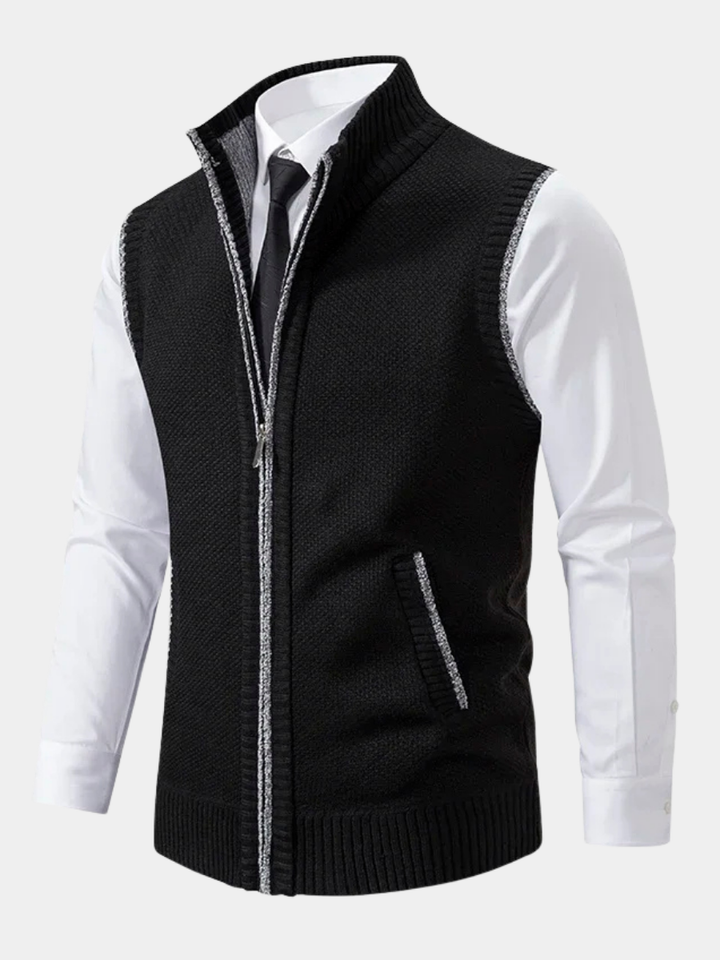 Stijlvol heren vest, professioneel voor zakelijk succes. Perfect voor smart casual en formele kleding.