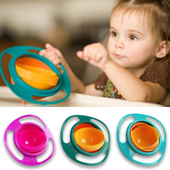 Gemakkelijk schoon te maken anti-mors babykom. Duurzaam, voedselveilig kinderservies voor dagelijkse maaltijden.