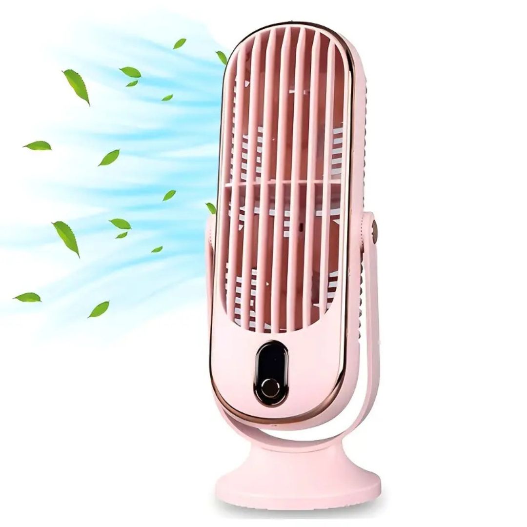 USB-aangedreven stille ventilator, perfecte koeling voor zomerse dagen. Ideaal voor kantoor en thuiswerken.