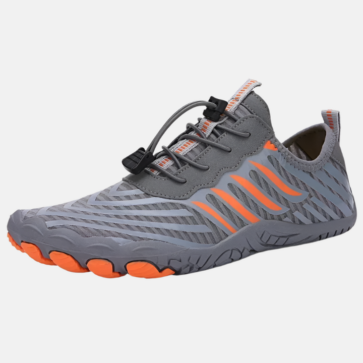 Sportieve heren vijfvingerige fitnessschoenen, ook geschikt als waterschoenen voor strand & wateractiviteiten.