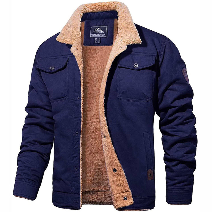 Stijlvol groen Rico bomberjack: modern design en warme voering maken deze winterjas een must-have voor heren.