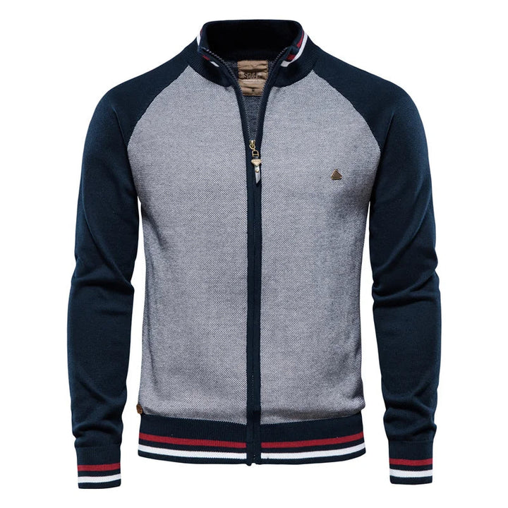 Katoenen heren vest, zacht en comfortabel. Trendy casual bovenkleding voor elke moderne man.