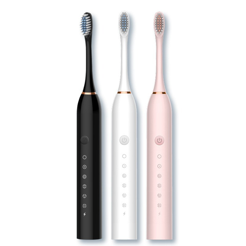 Moderne ultrasone elektrische tandenborstel voor dagelijkse mondverzorging en persoonlijke hygiëne.