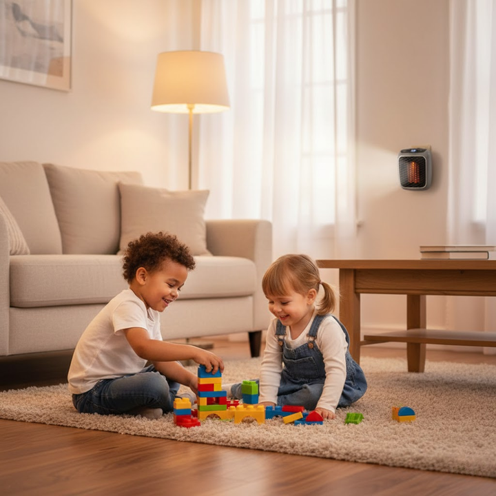 Moderne ruimteverwarming: compact, veilig en energiezuinig; perfect voor elke kamer.