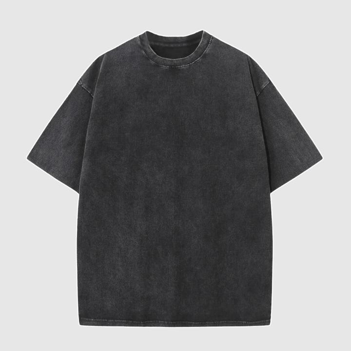 Comfortabel heren T-shirt, losvallend oversized model met unieke washed afwerking. Perfect voor dagelijks gebruik.