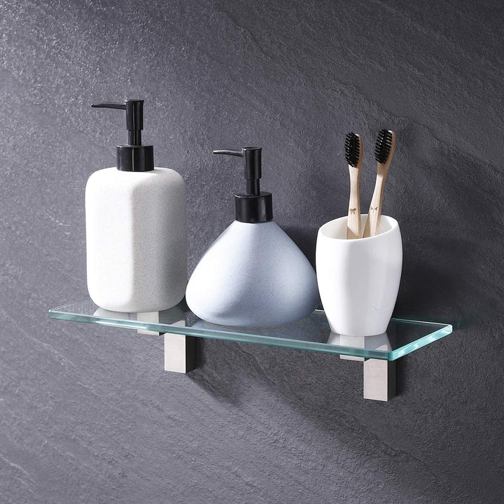 Decoratieve verstelbare metalen klem als interieur plankdrager; voeg stijl toe aan je woonkamer met deze wandbevestiging.
