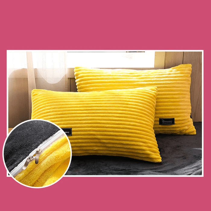 Omkeerbare winter beddengoed set: elegant fluweel en warm fleece. Voor een knusse en luxe slaapkamer.
