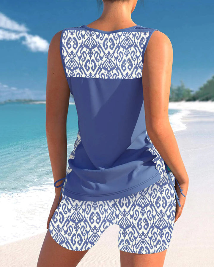 Hoogwaardige dames tankini zwemkleding, stijlvol en duurzaam voor de zomer.