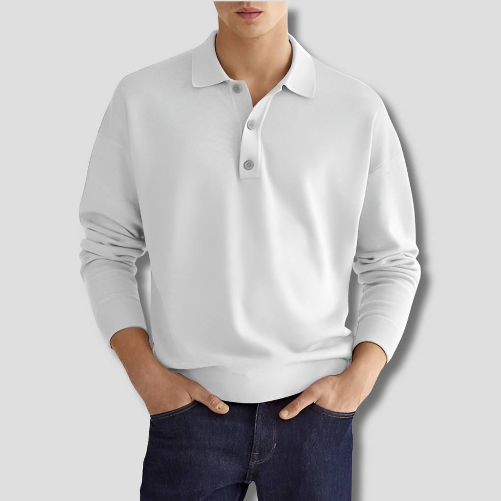 Dit veelzijdige herenpoloshirt combineert stijl en comfort moeiteloos. Perfect voor de zomer.