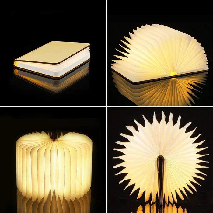 Close-up van flexibele arm van LED boeklamp; draagbare leeslamp, gemakkelijk verstelbaar voor licht.