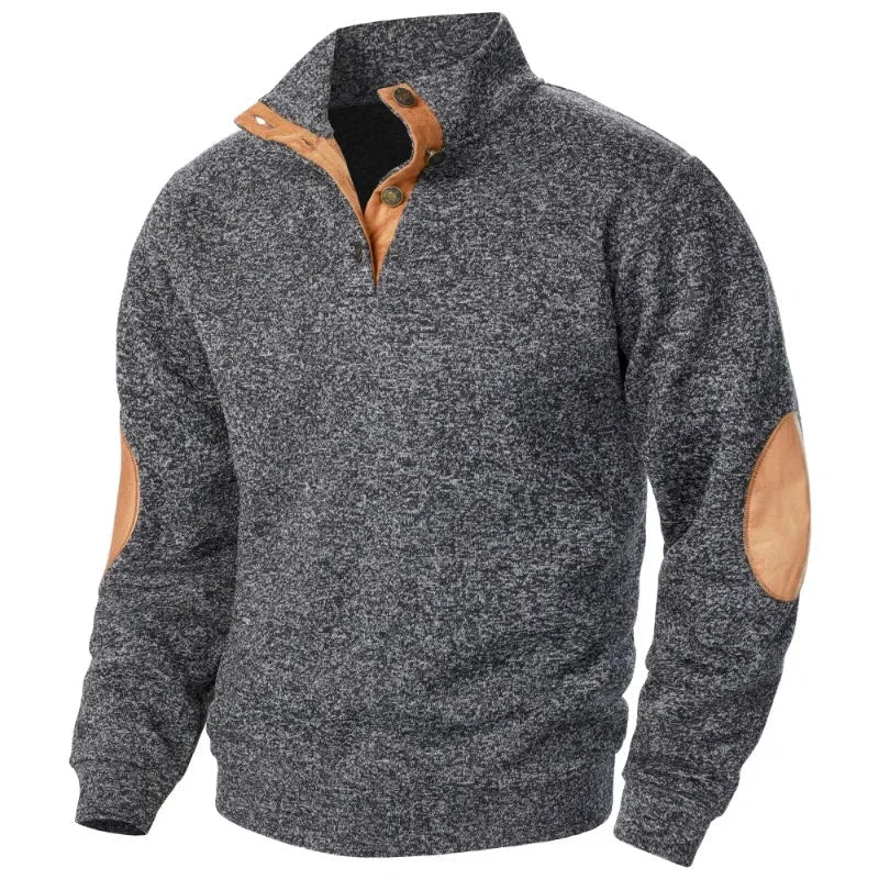 Veelzijdig Hoymans heren V-hals sweatshirt, geschikt voor ontspanning, werk en buitenkleding. Comfortabele pasvorm.