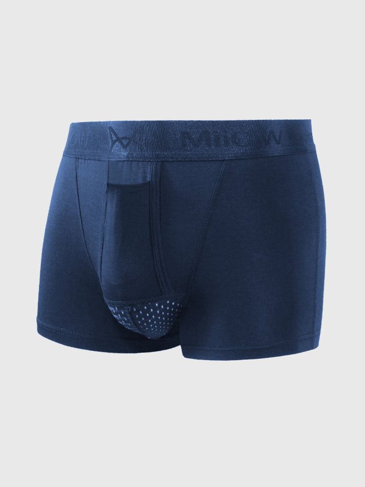 Heren boxershorts van zacht, ademend cellulosevezel en micro tech stof, biedt de hele dag door comfort en ventilatie.