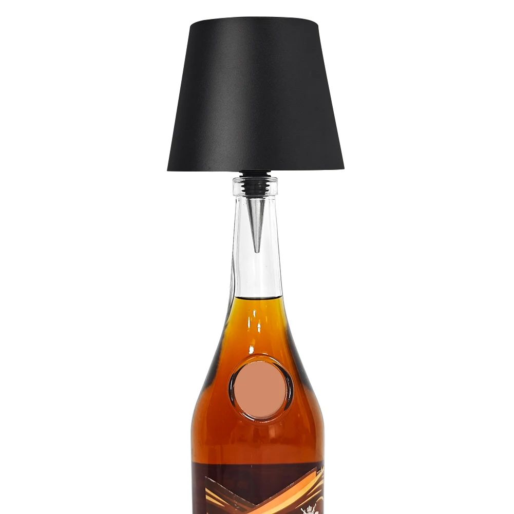 Veelzijdige dimbare LED fleslamp, draadloos & oplaadbaar, voor sfeer thuis, restaurant of feest.