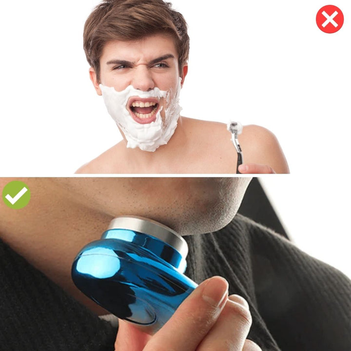 Precisie elektrisch scheerapparaat, perfect voor reizen. Snelle en gladde scheerresultaten voor unisex gebruik.