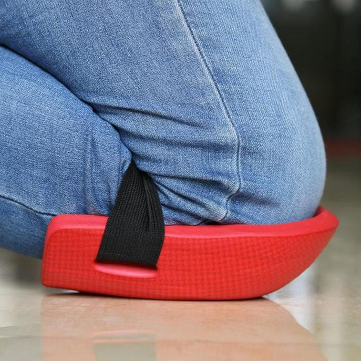 Kniebeschermers met stevige banden, ontworpen voor optimale pasvorm en veiligheid tijdens zwaar werk.