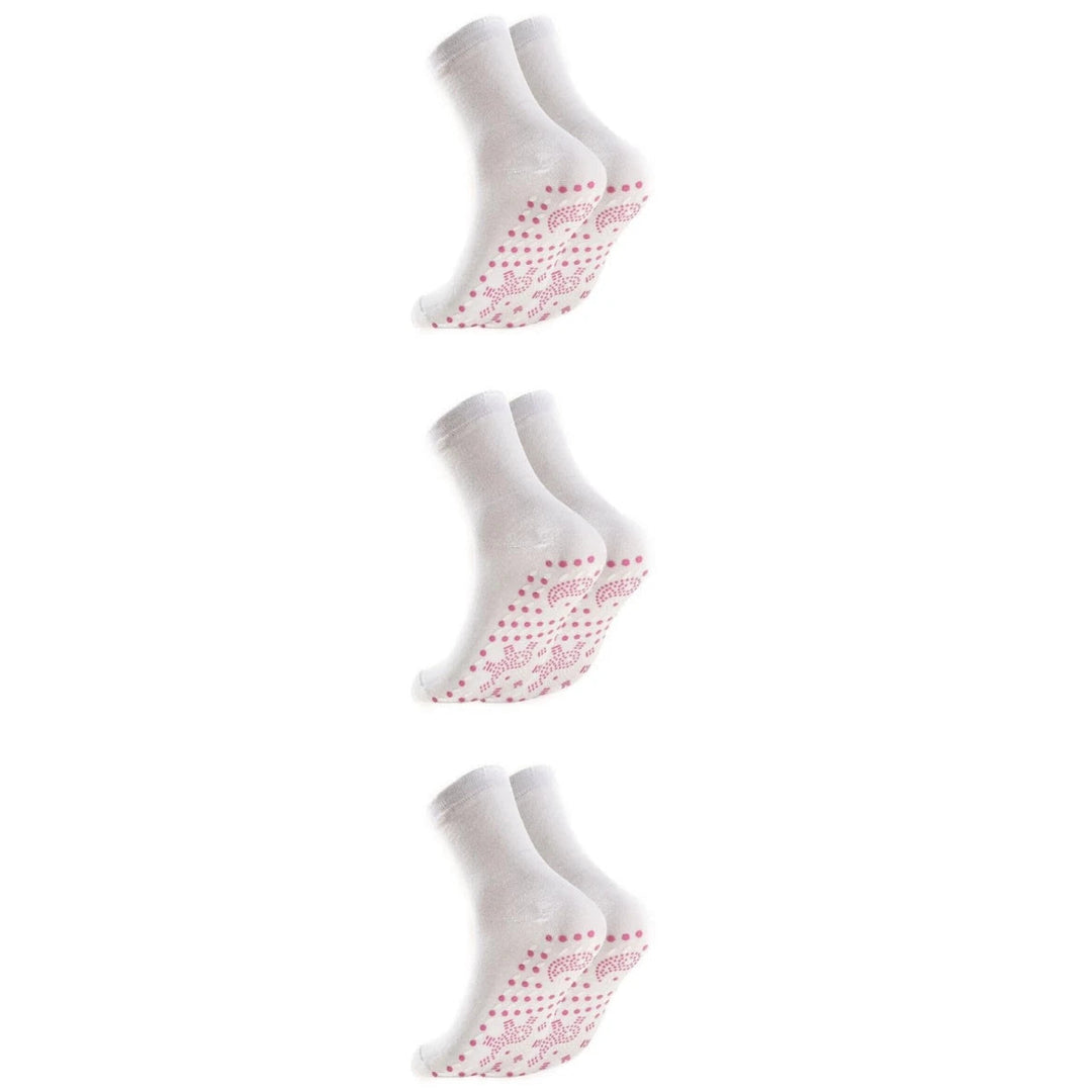 Elastische Aleta toermalijn sokken voor dames, zelfverwarmend, ademend en ultiem comfort.