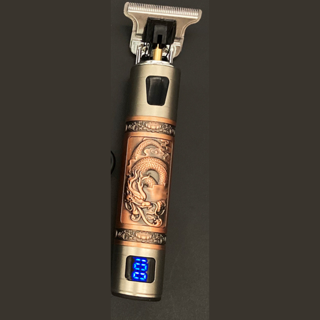 Complete herenverzorging: oplaadbare haartrimmer/baardtrimmer met diverse trimlengtes.