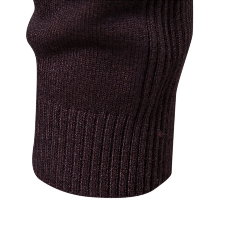 Trendy heren coltrui, slim-fit design voor de modebewuste man in het winterseizoen, comfortabel.