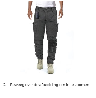 Heren cargo broek Bram: maximale bewegingsvrijheid dankzij stretch, kniebescherming en praktische zakken voor actieve mannen.