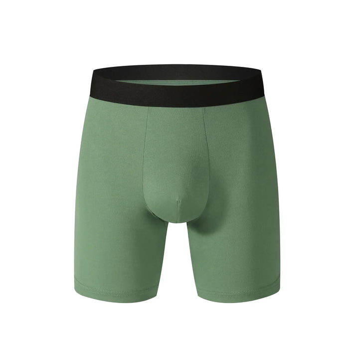 Comfortabele heren boxershorts (3-pack) met lange pijpen en ademend materiaal voor de hele dag.