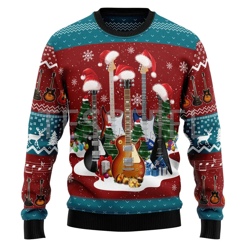 Feestelijke heren sweater met vrolijke kerstprint. Perfecte kerstmode voor winterdagen of als cadeautip.