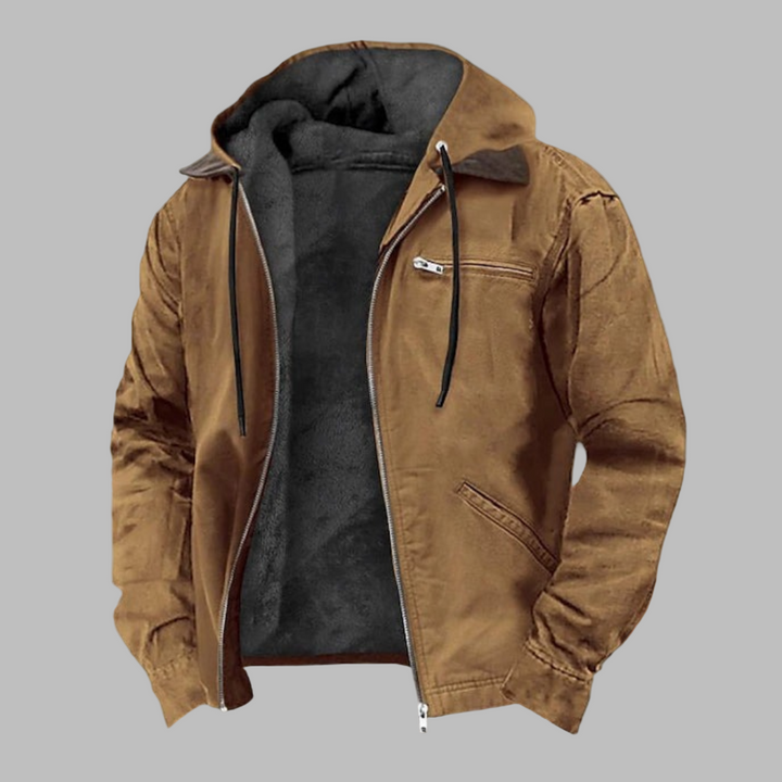 Elegante herenjas, stijlvol en veelzijdig, perfect voor zowel zakelijke als casual gelegenheden. Comfortabele pasvorm.