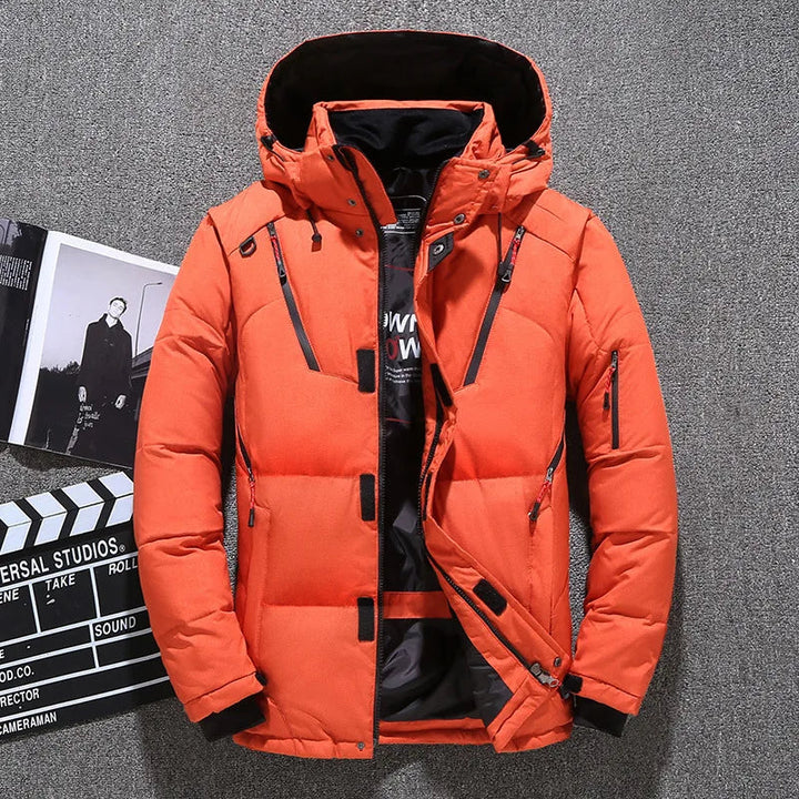 Robuuste Arctic winterjas voor heren, comfortabele en warme bovenkleding.