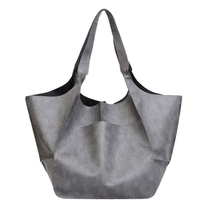 Zachte vegan leren damestas, lichtgewicht schoudertas voor comfortabel dagelijks gebruik, een duurzaam accessoire.