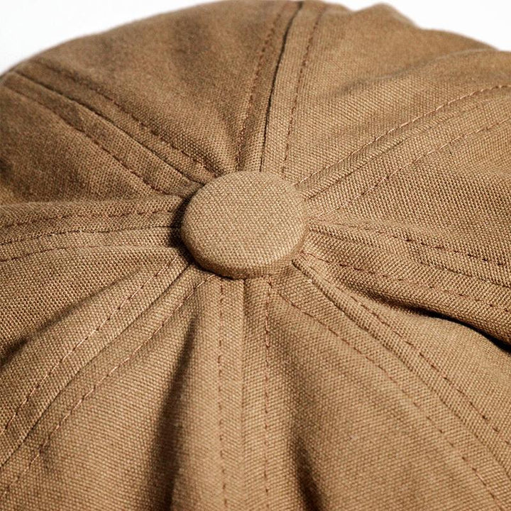 Stijlvolle heren baret flatcap, een onmisbaar retro hoofddeksel voor de moderne man.