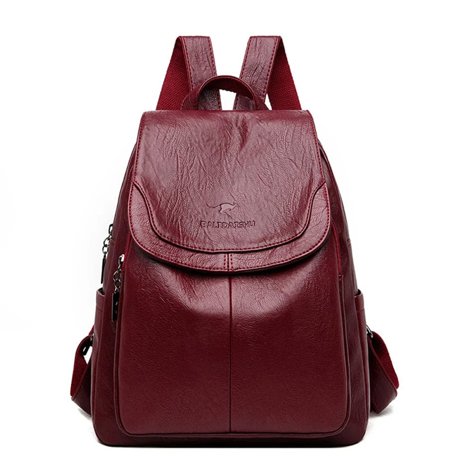 Comfortabele casual rugzak voor dames, met een stijlvolle uitstraling en veel opbergruimte. De perfecte fashion tas.