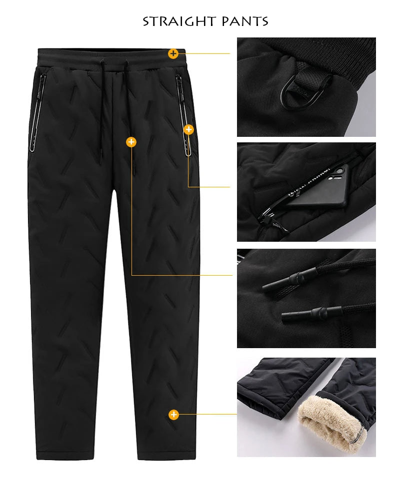 Heerlijke heren chillbroek, warme Hannes Fit joggingbroek voor ontspannen dagen.