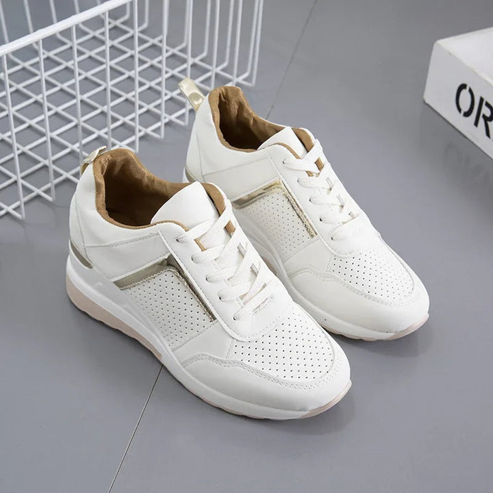 Dames AirKicks sportieve sneakers. Trendy, lichtgewicht en met superieure schokdemping voor alle seizoenen.