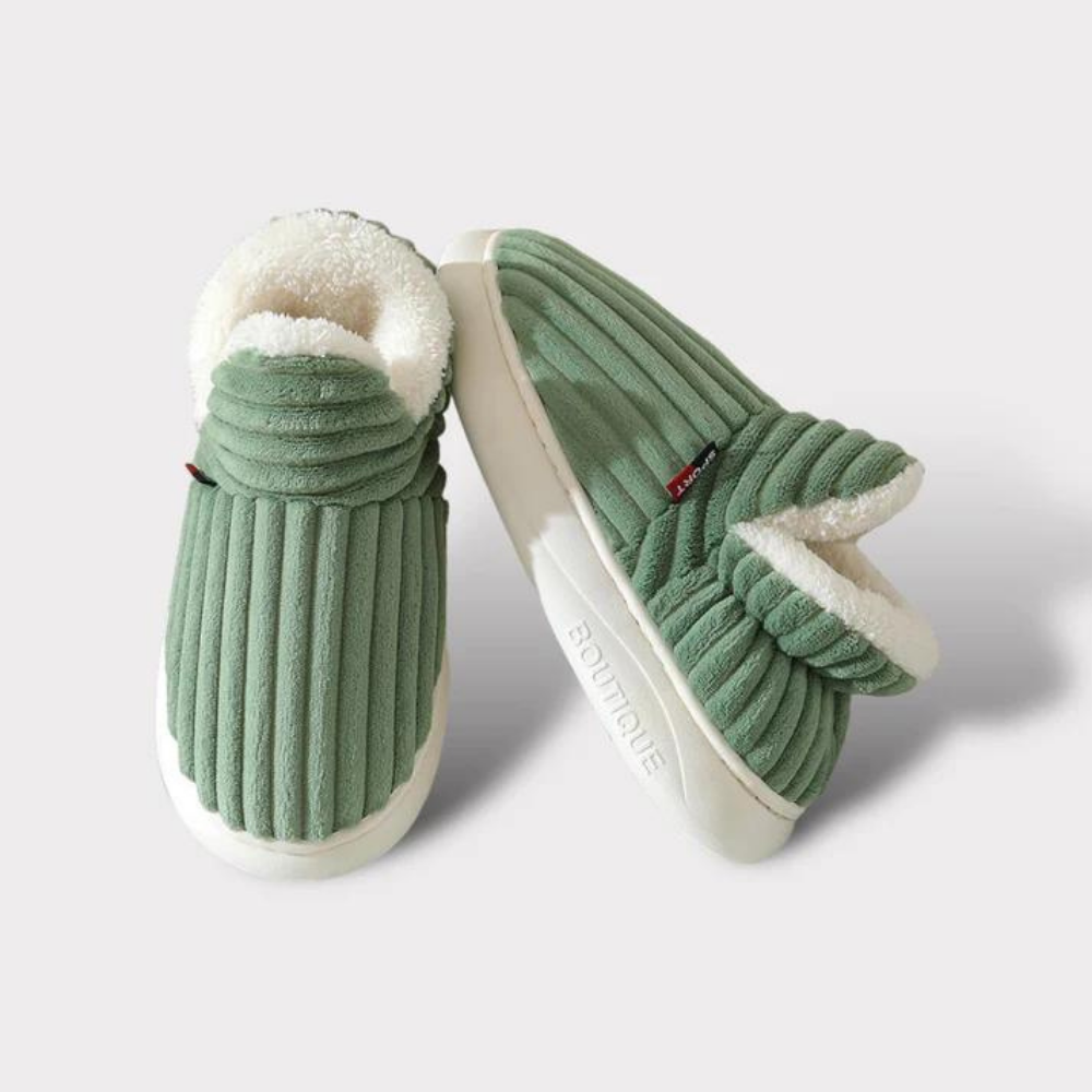 Comfortabele unisex huispantoffels houden voeten warm in de winter. Lichtgewicht en zacht voor dagelijks gebruik.